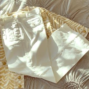 White Talbots Heritage Pants